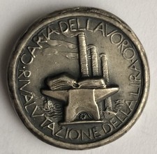 Medaglia Testa Mussolini
