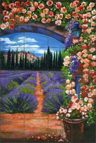 Piastrella murale backsplash