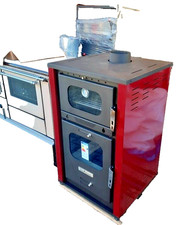 TERMOCAMINO CON FORNO TERMOSTUFA KW 31 CON KIT DI MONTAGGIO forni metalfer