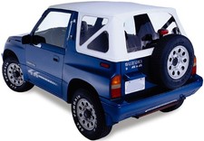 Capote bianca adatta per Suzuki Vitara 88-04 capote softtop top blanco capote