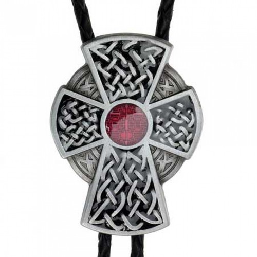 Bolo tie croce celtica nodo - croce, celtica,