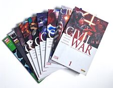 CIVIL WAR serie completa + Speciale #1 + X-Men #145 (Marvel/Panini, 2007)