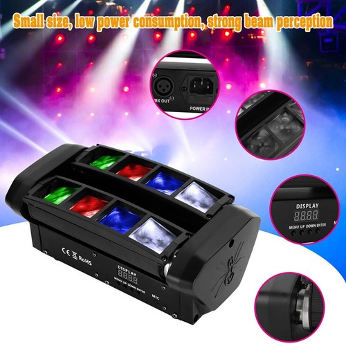 King 80w 8led - 80w, moving