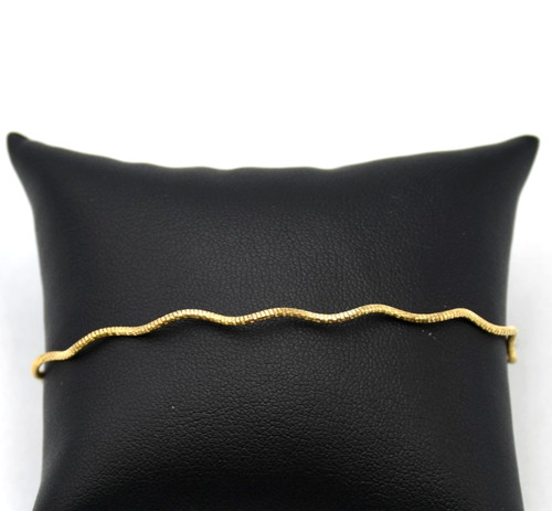 Bracciale sottile oro - in,