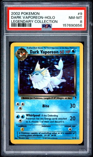 Psa dark vaporeon holo - psa,