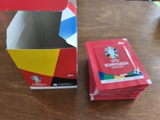 Topps UEFA EM 24 Box / Euro 2024 DIsplay Box Swiss Edition 52  Tüten 