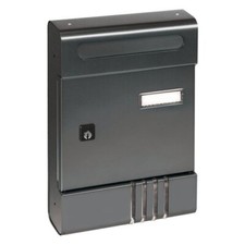 Alubox Cassetta posta senza tettuccio (20,4x7x29cm) ESSE Grigio ghisa 02SEVRGH