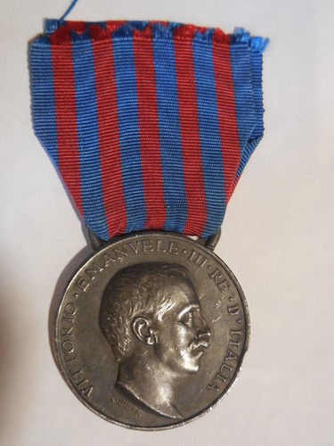 Medaglia guerra italo turca - italo,