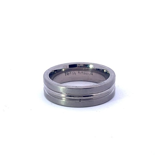 Anello nuziale titanio - in,