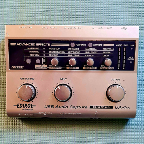 Edirol 4fx interfaccia - ua-4fx,