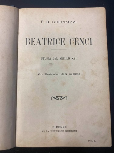 Guerrazzi beatrice - d.,