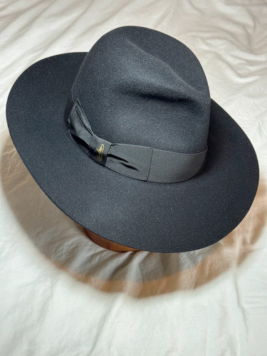 Fedora feltro nero - feltro,