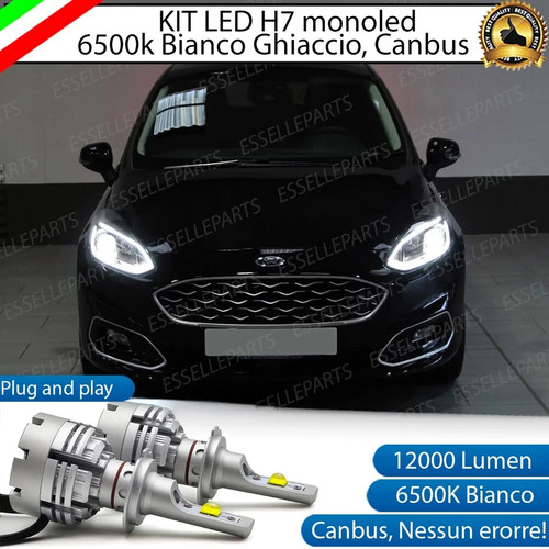 Kit mono led 6500k canbus - led, h7