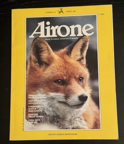 Airone numero aprile - numero, 1983