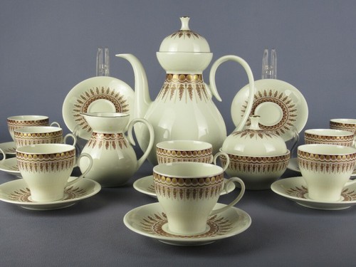 Vintage servizio caffe x10 - vintage,