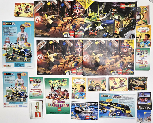 Lotto inserti catalogo - lotto, lego