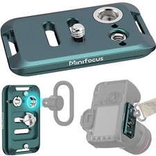 Piastra QR fotocamera Arca Swiss piastra sgancio rapido con imbracatura girevole per testa treppiede