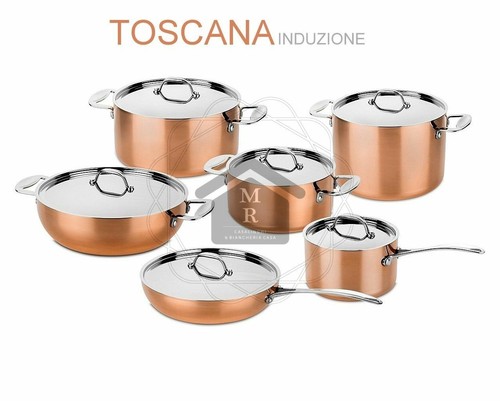 Set pentole pezzi toscana - pentole, 12
