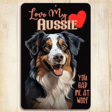 Australian Shepherd Sign Love