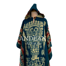 Poncho Inca fatto a mano con