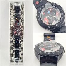SWATCH ACCESS SHB102 SWISS SKI TEAM 1999 NOS 42MM - SNOWPASS VINTAGE