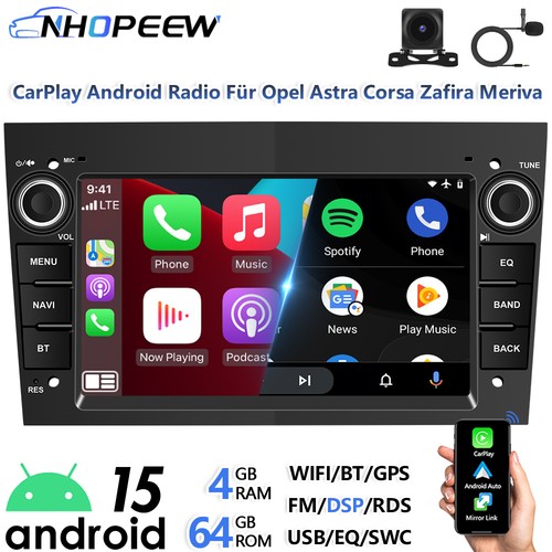 Autoradio 8core 64gb - autoradio, 4+64gb