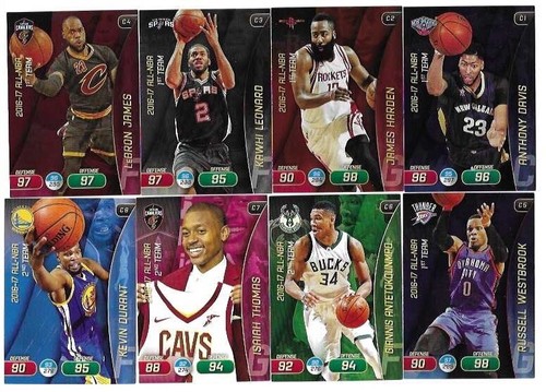 Nba adrenalyn 2017 panini - nba,
