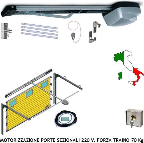 Porta sezionale automatismo - sezionale,