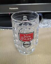 Bicchiere Boccale con Manico Vintage Pubblicitario Birra Itala Pilsen Gold 0,4 L