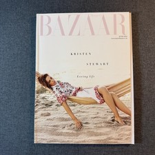 Harpers Bazaar Magazine June 2015 Kristen Stewart Audrey Hepburn LV Gatefold See