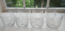 SET OF 8 -MMA Massimo Vignelli CIGA 3.5" Whiskey Tumblers Glasses EUC