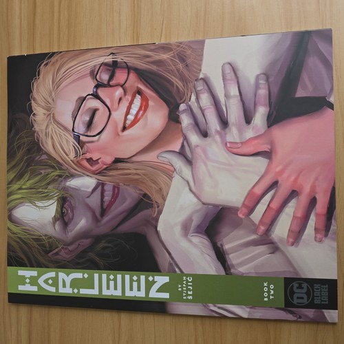 Harleen book two cover - cover, a
