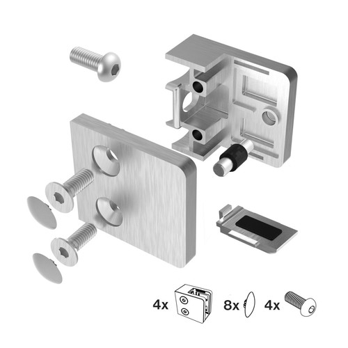 Glasklemmen set pezzo - glasklemmen, 4