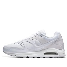 Scarpe da ginnastica Nike Air Max Command in pelle bianca da uomo taglia UK 11