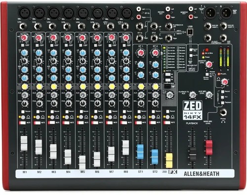 Allen heath zed60 14fx mixer - &,