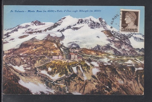 Cartolina valsesia monte - cartolina,