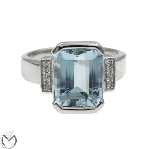 Anello oro bianco - anello, 18