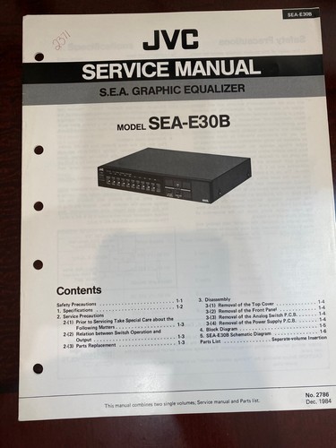 Jvc sea e30b seae30b - jvc,