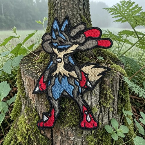 Lucario mega pokemon patch - lucario,
