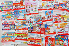 SORPRESINE KINDER FERRERO SERIE 3-PACK SCATOLA INCARTO VUOTA ENTRA & SCEGLI RAR