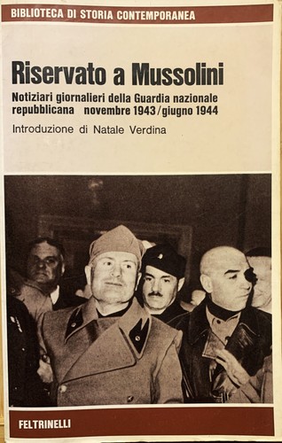 Riservato mussolini - riservato,