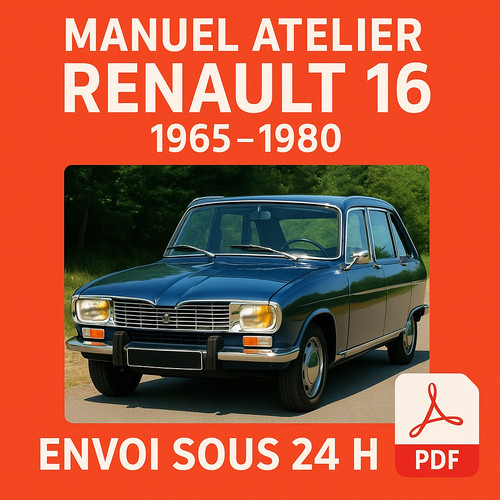 Manuel atelier renault - renault, 16