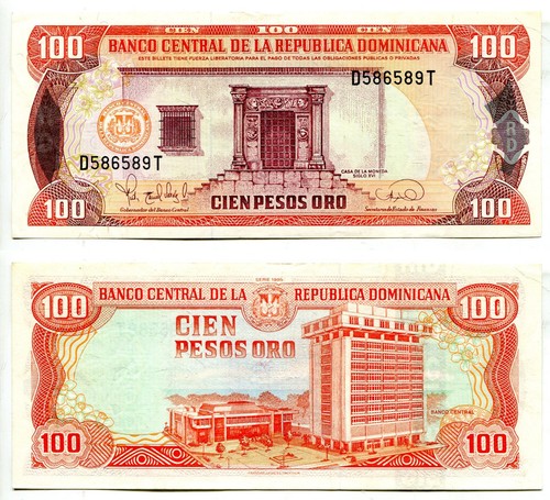 100 pesos oro repubblica - oro,