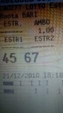 Metodo lotto Ambata e ambo a