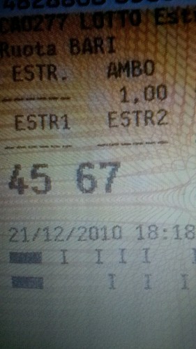 Metodo lotto ambata - metodo,