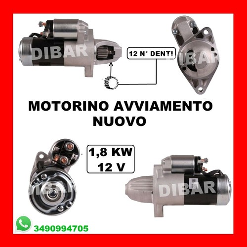 Motorino avviamento nuovo - di,