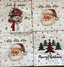 QUATTRO tovaglioli di carta