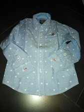 Camicia Sarabanda elegante Bimbo Taglia Size 3 anniShirt Child Man Chemise