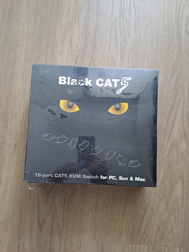 Black cat porte rj45 - black,