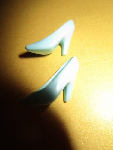 853 antiche scarpe barbie - barbie, blu